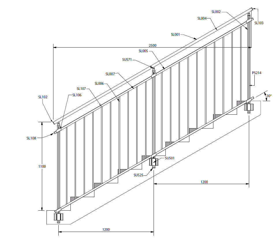 Airy B Escaleras A Forjado Mano Derecha maliano santander torrelavega cantabria